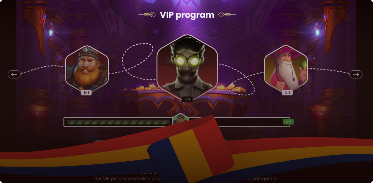 Dragon Slots Programul VIP